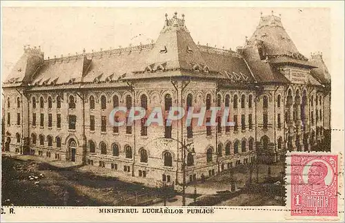 Cartes postales Ministerul Lucrarilor Publice Romania