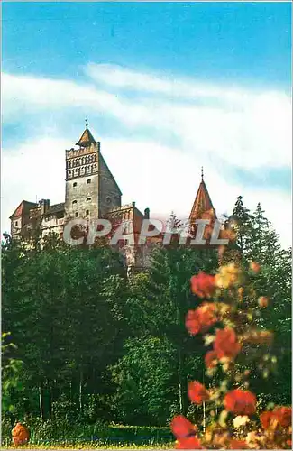 Moderne Karte Le Chateau fort de Bran