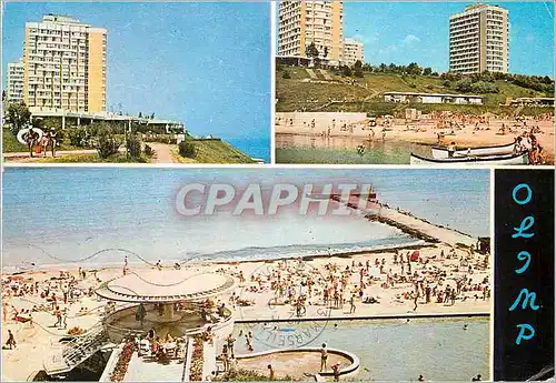 Cartes postales moderne L'Hotel Oltenia Vederi de pe playa Vues sur la plage