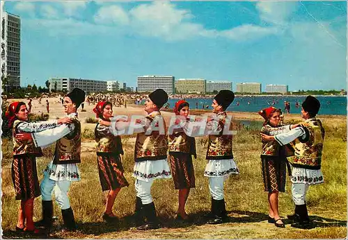Cartes postales moderne Romania Equipe de danses populaires du Nord de la Moldavia a Mamaia Folklore
