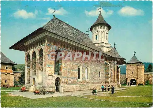 Cartes postales moderne Romania Le monastere de Moldovita