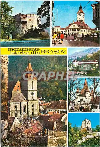 Cartes postales moderne Monumente istorice din Brasov