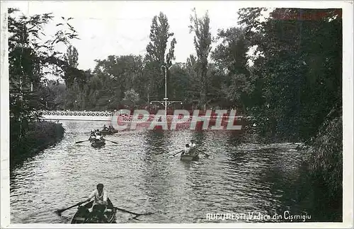 Cartes postales moderne Bucuresti Vedere din Cismigiu