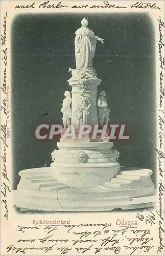Cartes postales Katherinendenkmal Odessa