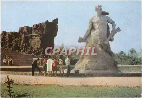 Cartes postales moderne Volgograd La Colline Mamaia Monument aux heros de la  bataille de Stalingrad
