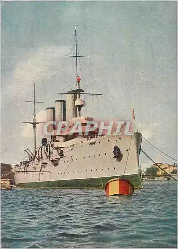 Cartes postales moderne Le Croiseur a mouillage eternel Bateau de guerre