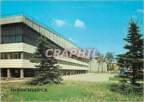 Cartes postales moderne Novosibirsk Sports facility Ice palace Siberia