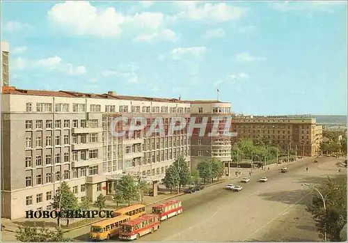 Cartes postales moderne Novosibirsk Regional executive committee building Sovier of Peoples Deputies