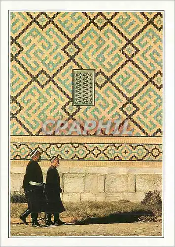 Moderne Karte Samarkand La Madrasa