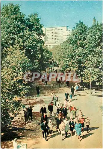 Moderne Karte Mockba In Alexandrovsky Garden