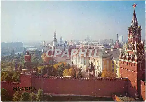 Moderne Karte Moscow A view of the Kremlin