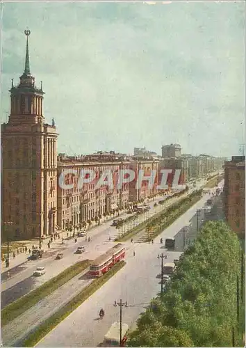 Moderne Karte Avenue de Moscou