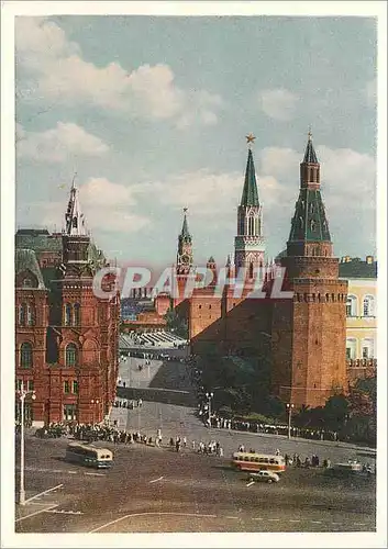 Moderne Karte Moscou Passage du Kremlin