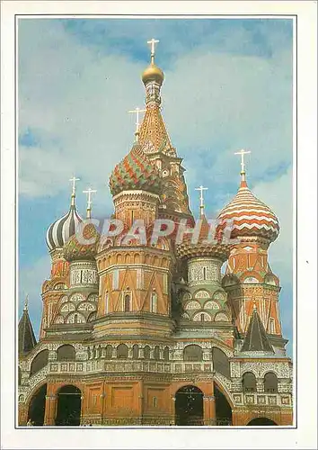 Cartes postales Moscou Basilique de Basile le bienheureux