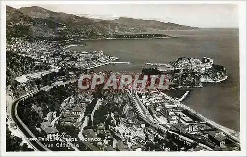 Cartes postales Principaute de Monaco Vue generale