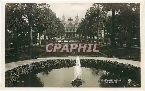 Cartes postales Monte Carlo Le Casino