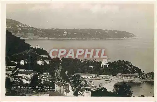 Cartes postales Monte Carlo Beach Casino et le Cap Martin