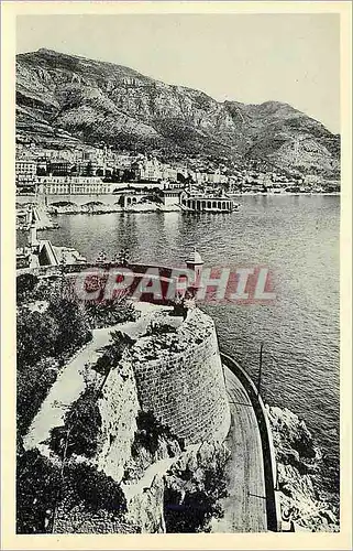 Cartes postales moderne Monte Carlo Vue prise de la Principaute