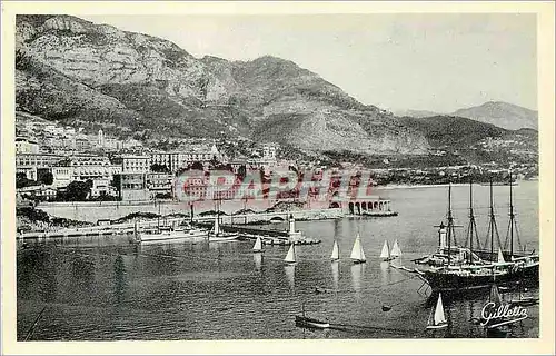 Cartes postales moderne Monte Carlo Le port