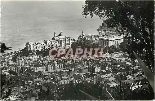 Cartes postales moderne Monte Carlo La ville et le casino