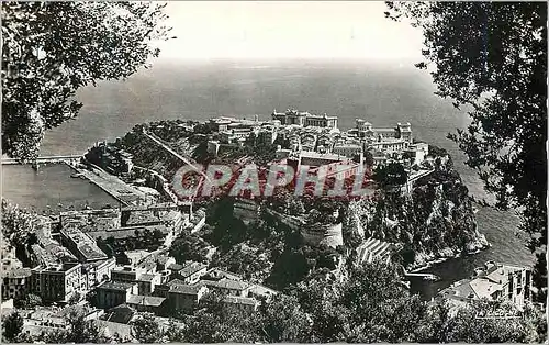 Moderne Karte Monaco Ville sur son rocher
