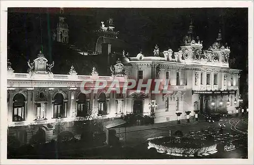 Cartes postales moderne Monte Carlo La nuit Le casino