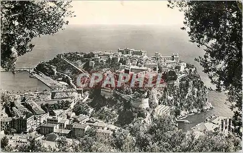 Cartes postales moderne Principaute de Monaco Monaco ville sur son rocher