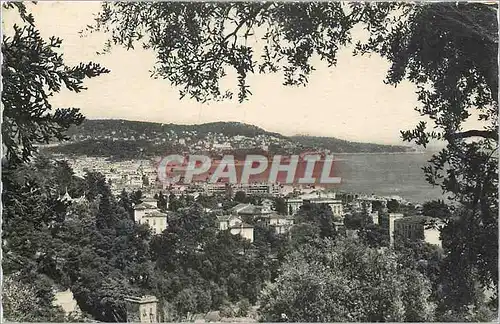 Cartes postales moderne Nice vue prise de Bellet