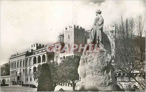 Moderne Karte La Principaute de Monaco Le palais du Prince