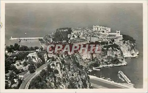 Cartes postales moderne La Cote d azur Le rocher de Monaco