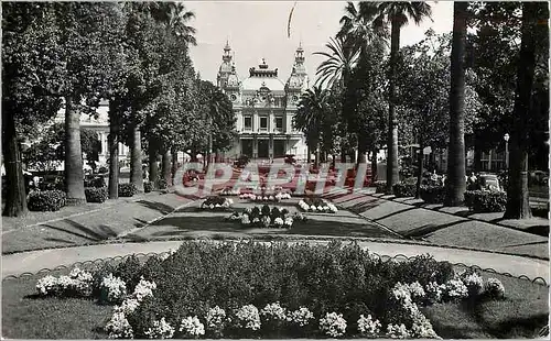 Cartes postales moderne Monte Carlo Casino et jardins