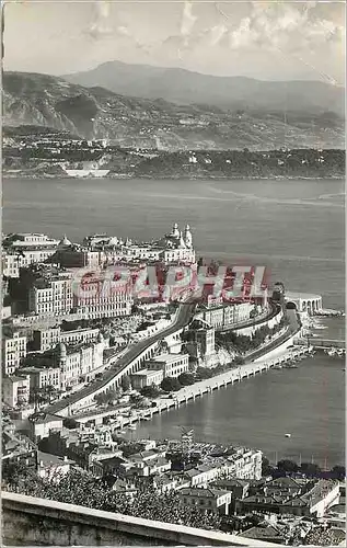 Cartes postales moderne Monte Carlo vue generale au fond le Cap Martin