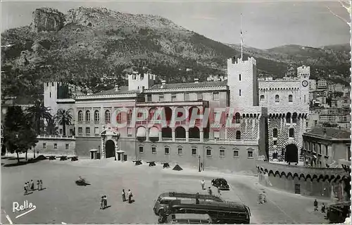 Moderne Karte La Cote d azur Monaco Le palais du Prince