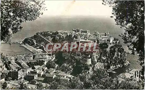 Cartes postales moderne Principaute de Monaco Ville sur son Rocher