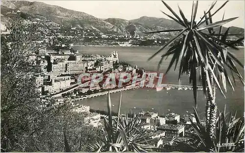 Cartes postales moderne Monaco Vue vers Monte Carlo