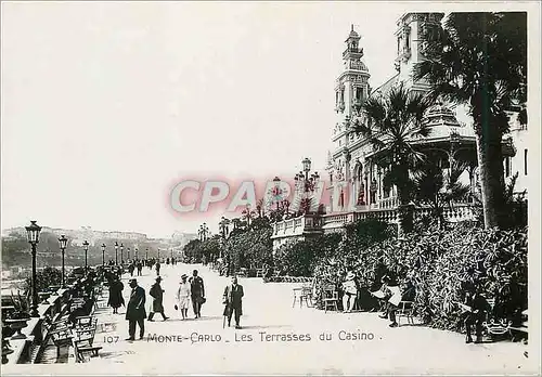 Cartes postales moderne Monte Carlo Les Terrasses du Casino