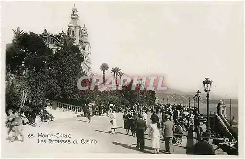 Moderne Karte Monte Carlo Les Terrasses du Casino