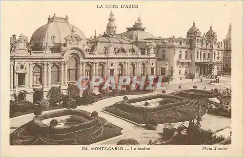 Cartes postales Monte Carlo Le casino