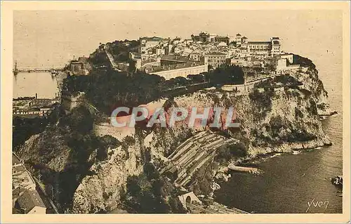 Cartes postales Monaco Principaute Le rocher