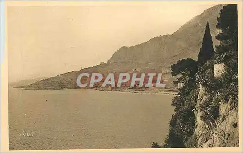 Cartes postales Monaco Principaute L Anse du Canton vue des Jardins de Monaco