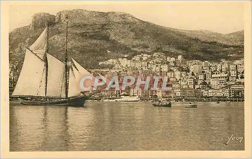 Cartes postales Monte Carlo Principaute de Monaco La Rade Bateaux