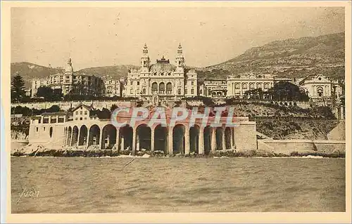 Cartes postales Monte Carlo Principaute de Monaco Le Casino et le Tir aux Pigeons