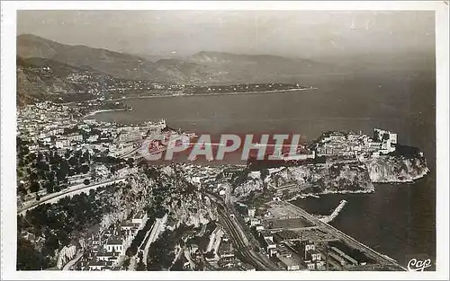 Cartes postales moderne Monaco Monte Carlo Cap Martin et Frontiere Italienne
