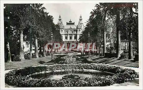 Cartes postales moderne Monte Carlo Le Casino et les jardins