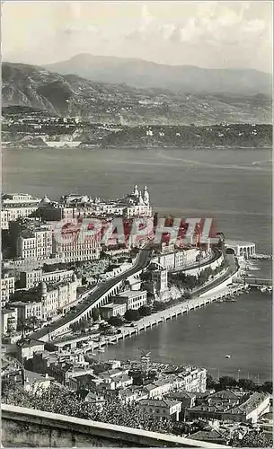 Cartes postales moderne Monte Carlo Vue generale Au fond Le cap Martin