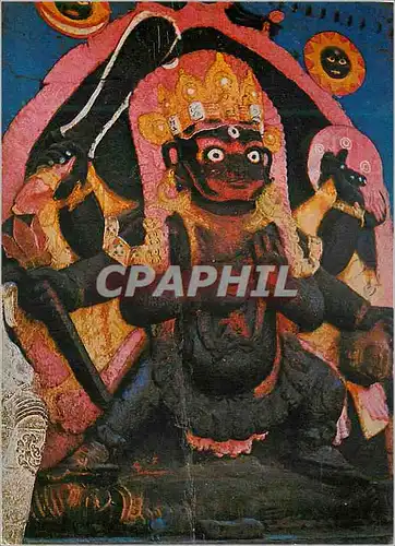 Moderne Karte Kal Bhairab Nepal