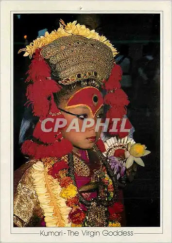 Cartes postales moderne Kumari The Virgin Goddess