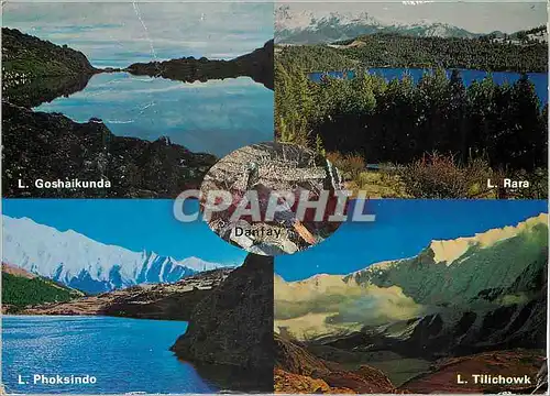 Moderne Karte Lakes