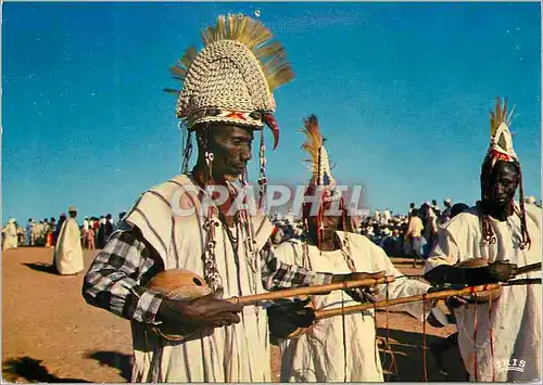 Moderne Karte Republique du Niger Musicians Maouris