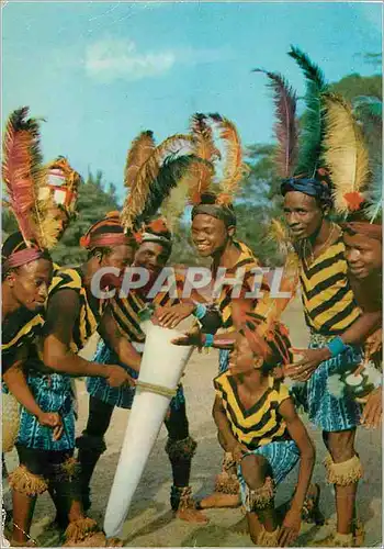 Cartes postales moderne Danseurs Atilogwu a Lagos Nigeria